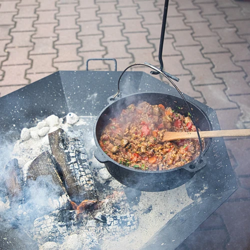 Kerti tűzrakó ø 60 cm - loft stílusú - 15