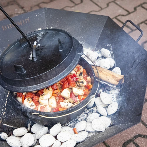 Kerti tűzrakó ø 70 cm – loft stílusú - 13