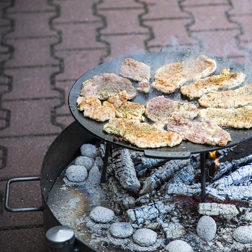 Kerti tűzrakó ø 80 cm, hegesztett - 9