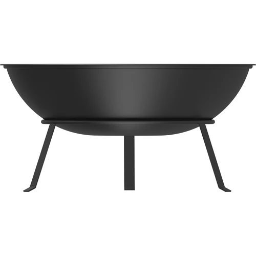 Kerti tűzrakóhely grillráccsal, Ø55 cm, kerek, tál - 2