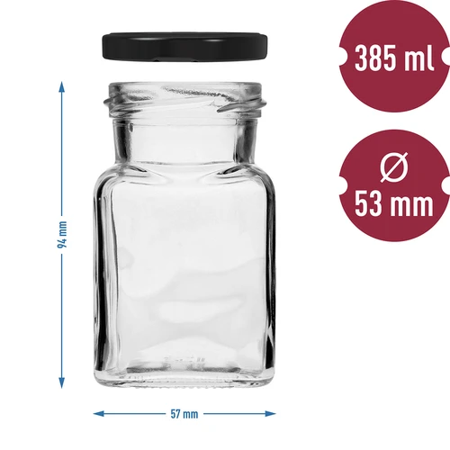 Készlet: 12 x 150 ml-es üveg + 30 db fűszercímke - 9