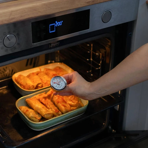 Kétskálás hőmérő (30°C-tól 100°C-ig) / (50°C-tól 300°C-ig) 13,0cm - 7