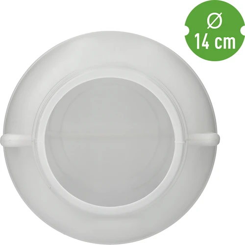Kiszonka savanyító hordó 10 L - fehér, fülekkel - 5