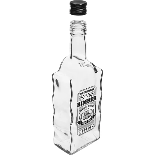 Klasztorna palack 500 ml, csavaros kupakkal, „Bimber” felirattal, 1 db - 4