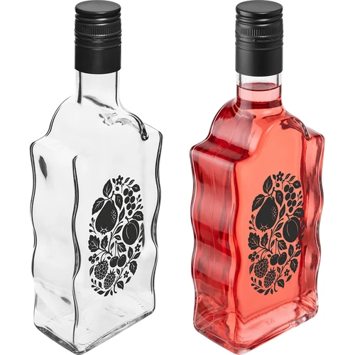 Klasztorna palack 500 ml, csavarzárral és „Gyümölcsök” nyomattal, 1-es minta - 4