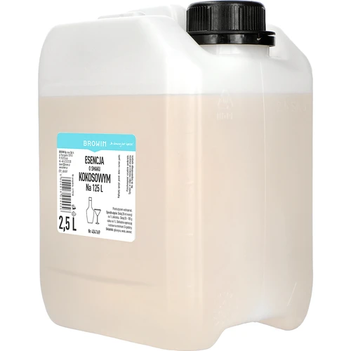 Kókusz ízű esszencia, 2,5L, 125L kész italhoz - 2