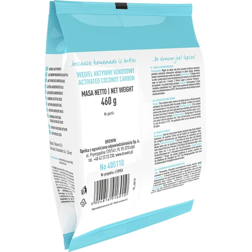 Kókuszhéj alapú aktív szén 0,46 kg - 3