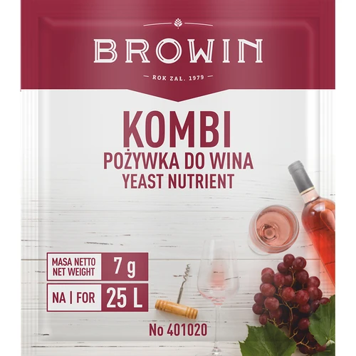 KOMBI élesztőtáp borhoz, 7 g