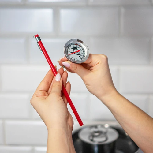 Konyhai hőmérő grafikával (0°C-tól +120°C-ig) 21,0 cm - 3