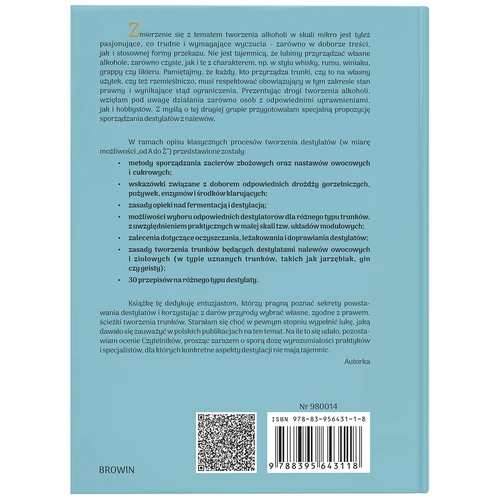 Könyv "Párlatok készítése A-tól Z-ig" (lengyel nyelven) - 2