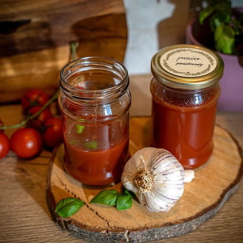 Kör alakú címkék Ø 66,5 mm csavaros tetőkre/befőttesüvegekre - 20 db - 8