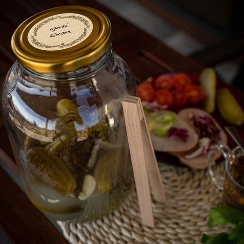 Kör alakú címkék Ø 66,5 mm csavaros tetőkre/befőttesüvegekre - 20 db - 9