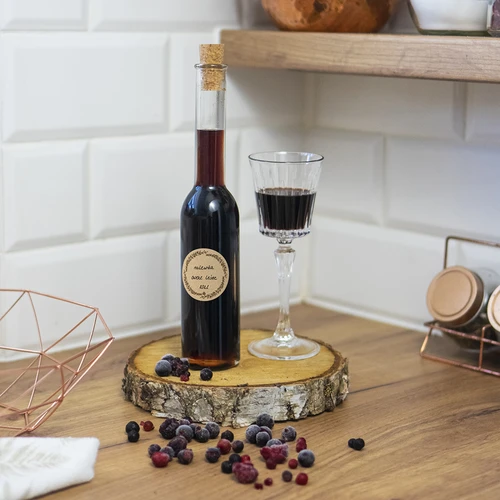 Kör alakú címkék Ø 66,5 mm csavaros tetőkre/befőttesüvegekre - 20 db - 11