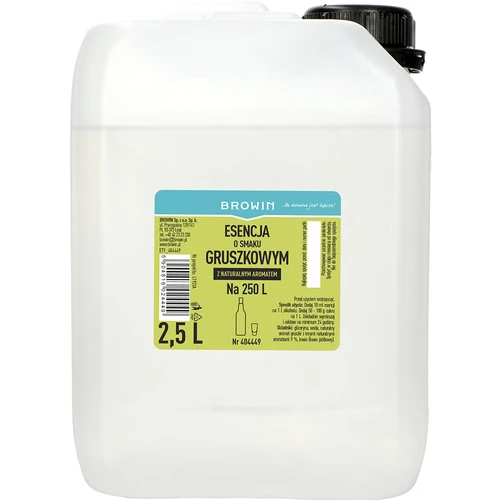 Körte ízű esszencia, természetes aromával, 2,5L