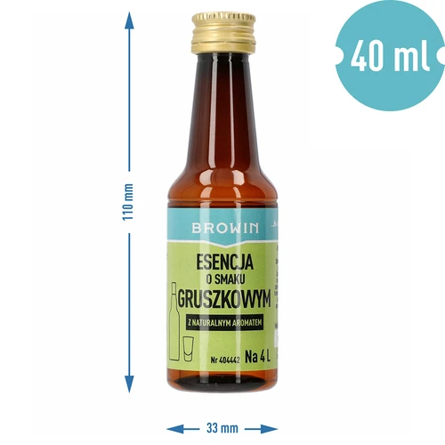 Körteízű esszencia – körtelikőr készítéséhez, 40 ml - 6