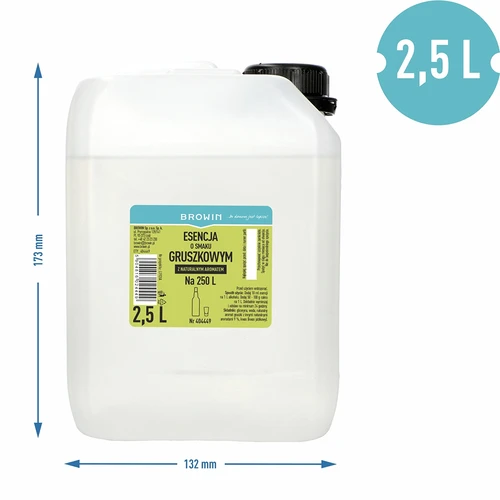 Körteízű esszencia, természetes aromával, 2,5 l - 3