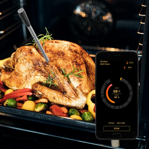Kulináris hőmérő vezeték nélküli Bluetooth-szondával - 14