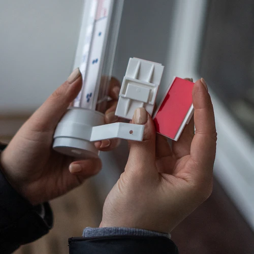 Kültéri hőmérő (-50°C-tól +50°C-ig) 23 cm, mix, lengyel gyártás - 5