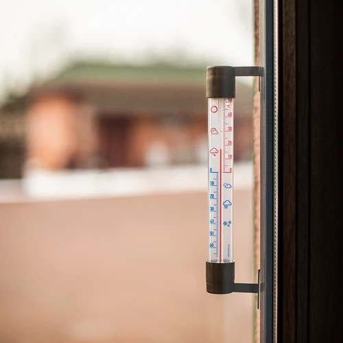 Kültéri hőmérő átlátszó skálával (-70°C-tól +50°C-ig) 23cm mix - 5