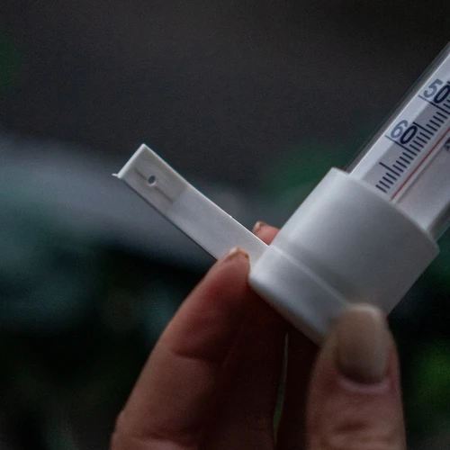 Kültéri hőmérő, fehér (-50°C-tól +50°C-ig) 18 cm - 6