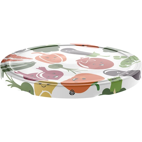 Kupak fi 82/6 zöldséges arcok - 10 db - 2