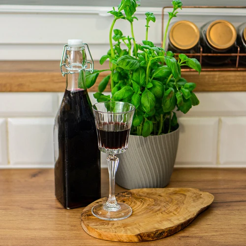 Kwadrat palack hermetikus zárással, 0,5 l - 3