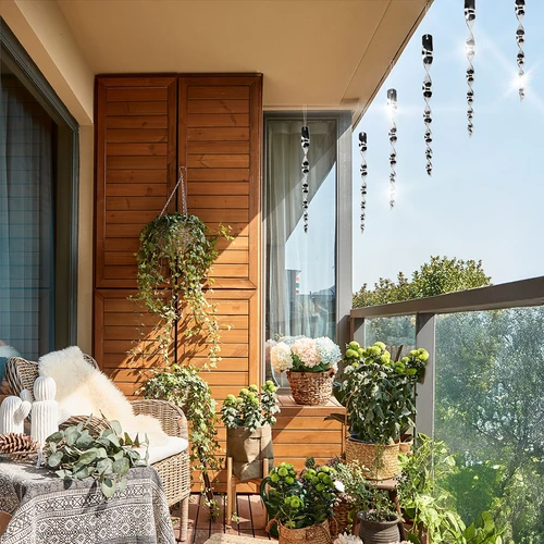 Madárriasztó – ezüst színű fényvisszaverő spirálok, 6 darab - 10