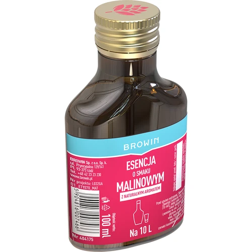 Málna ízű esszencia természetes aromával, 10 l-hez - 100 ml - 2
