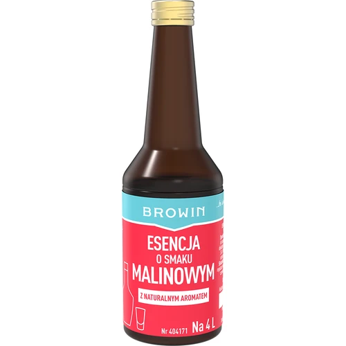 Málna ízű esszencia természetes aromával 4 L-hez - 40 ml