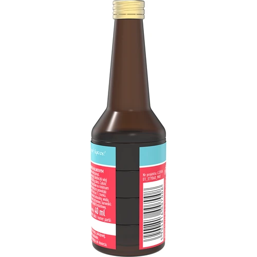 Málna ízű esszencia természetes aromával 4 L-hez - 40 ml - 2