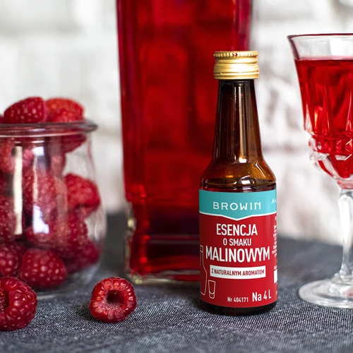 Málna ízű esszencia természetes aromával 4 L-hez - 40 ml - 9