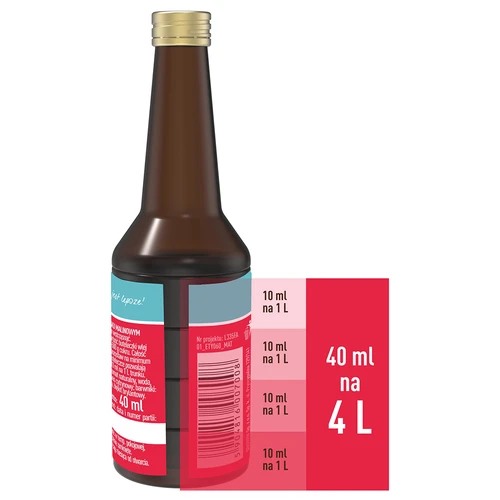 Málna ízű esszencia természetes aromával 4 L-hez - 40 ml - 5