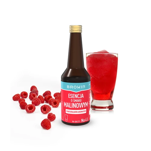 Málnás ízű esszencia természetes aromával 4 L-hez – 40 ml - 3