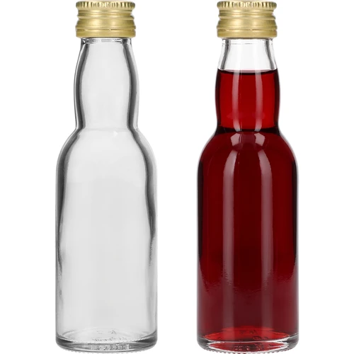 „Maluch” üvegcske aranyszínű kupakkal, 40 ml, 10 db - 4