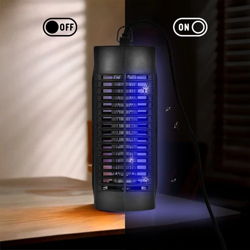 Manhattan UVA 6 W rovarölő lámpa, fekete - 9