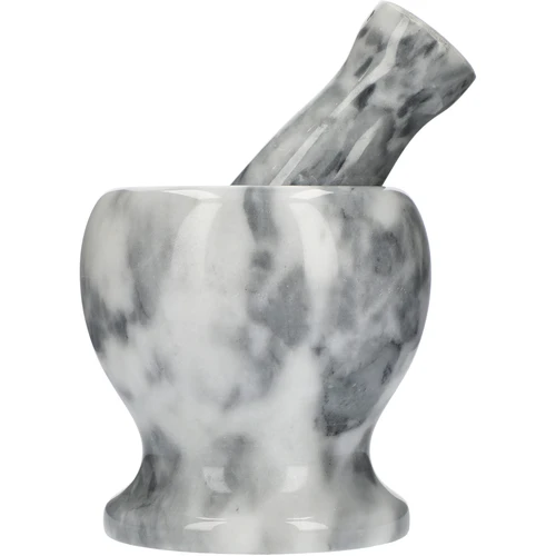 Márvány konyhai mozsár, szürke, Ø 10,5 cm - 3