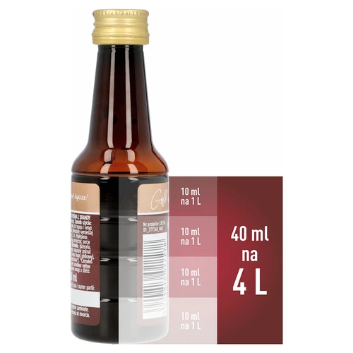 Meggy–brandy ízű esszencia, 40 ml - 4 L-hez - 5