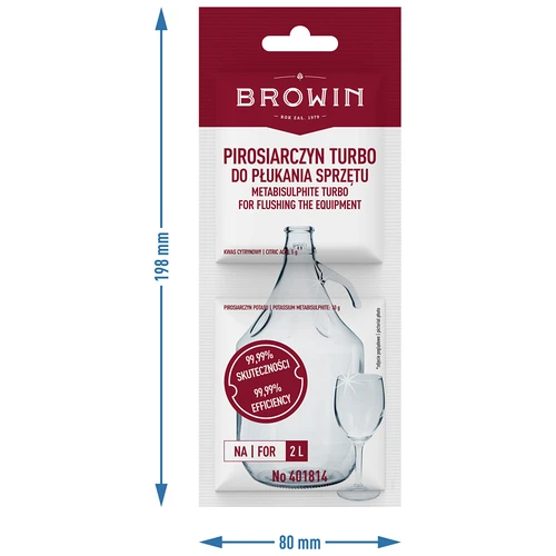 Metabiszulfit Turbo, 15 g - 3