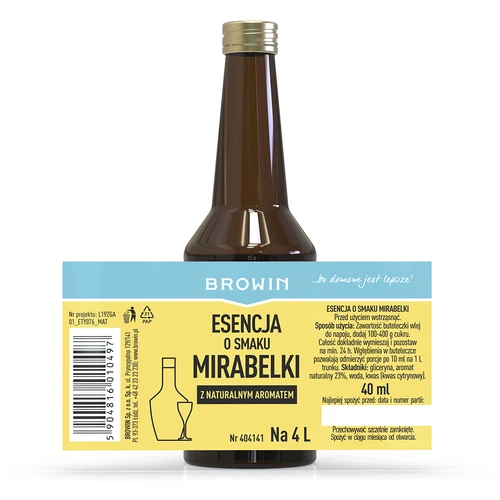 Mirabella szilva ízű esszencia 40 ml - 4