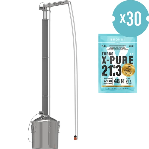 Moduláris Convex 30 L elektromos lepárló - Aabratek