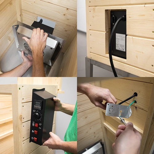 Modulkészlet digitális termosztáttal - dragON 2,7 kW, kerti füstölőkhöz - 5