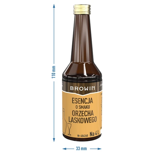 Mogyoró ízű esszencia 4 literhez - 40 ml - 8