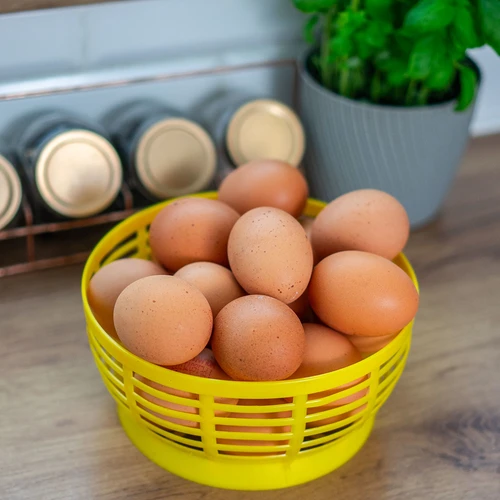 Műanyag kosár Dam 5L-hez, sárga - 8