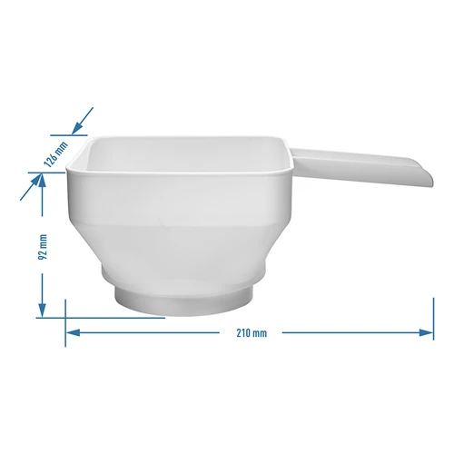 Műanyag tölcsér Kwadratura Koła, fi 52-85 mm - 6