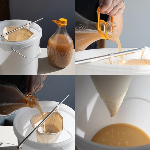 Mustszűrő zsák - kúpos - 12 L - 3