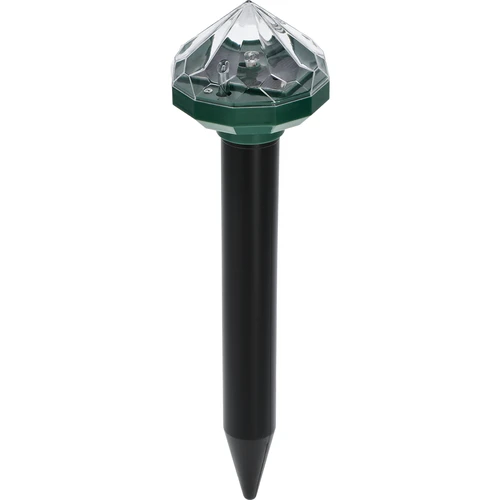 Napelemes vakondriasztó LED-lámpával