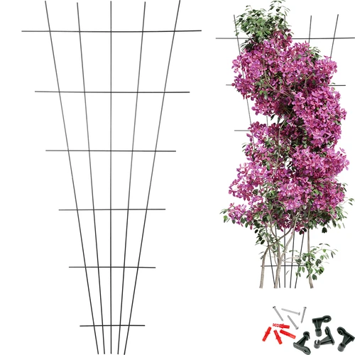 Növénytámasz - szűkülő kerti futtatórács 150 x 75cm