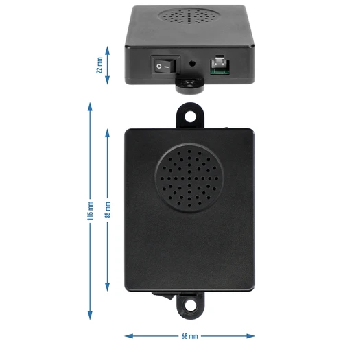 Nyest- és rágcsálóriasztó autóhoz (ultrahangos) - 3