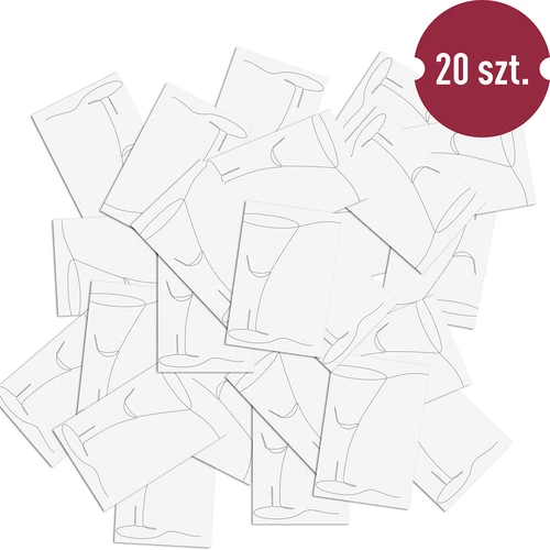 Öntapadós címkék 60 x 90 mm palackokra, házi likőrre, alkoholos italokra, vodkára - 20 db - 4