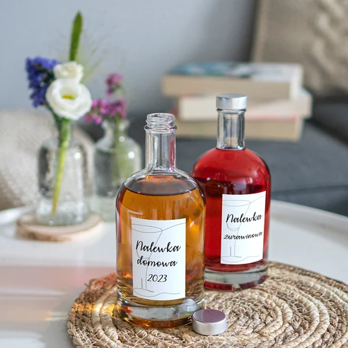 Öntapadós címkék 60 x 90 mm palackokra, házi likőrre, alkoholos italokra, vodkára - 20 db - 7